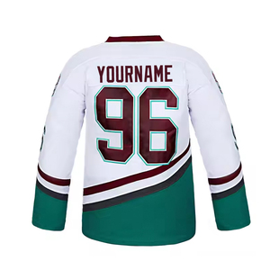 Maglia da Hockey su Ghiaccio Reversibile Confortevole con Stampa Sublimatica, Modello Cucito, Taglia 7XL, Direttamente dalla Fabbrica - Product Image 2
