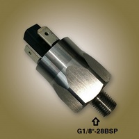 Pressostat de Précision Réglable 250VAC 6A Compatible Eau et Climatisation Automobile, Matériau SUS304