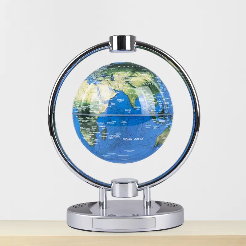 Wholesale Logo Custom Low MOQ Suspending Globe Home Office Crafts Gift Levitating Magnetic Floating Globes