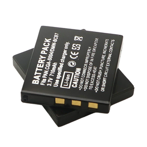 แบตเตอรี่กล้องแบบชาร์จไฟได้สำหรับ CGA-S004 CGA-S004E สำหรับ PANA-SONIC <span class=keywords><strong>LUMIX</strong></span> DMC-<span class=keywords><strong>FX7</strong></span> DMC-FX2 DMW-BCB7 CGA-S004A/1B 3.7V 710mAh - Product Image 1