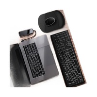 Tapis de souris ergonomique en silicone avec repose-poignet antidérapant – Vente en gros transfrontalière