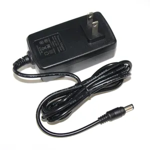 1.5M DC 12V 1A USA Listed DC Power Supply Adapter With 5.5Mm 2.1Mm DC Jack 12v 1a Wall Adapter For Wireless Router