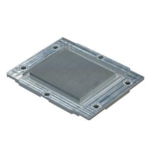 Disipador de calor de aleación de aluminio cuadrado de la serie ODM 6000 personalizado de alta calidad Â ± 1% Tolerancia La superficie anodizada incluye punzonado por flexión - Product Image 1