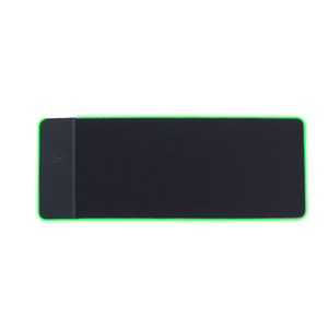 OEM Smooth Surface Waterproof Keyboard Pad RGB Gaming Mousepad Wireless Charging Desk Mat Gaming <b>Mouse</b> Pad with Phone Charger - Product Image 1