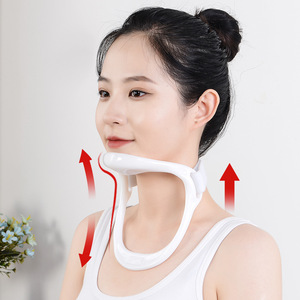 Collarín cervical para prevenir la inclinación de la cabeza, corrección de hombros y cuello, dispositivo portátil de fijación de la columna cervical, postura de cabeza hacia adelante - Product Image 1