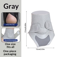 Attelle de cheville sportive réglable en fibre de polyester, légère, respirante et de type ouvert, pour la course et la protection pendant l'exercice