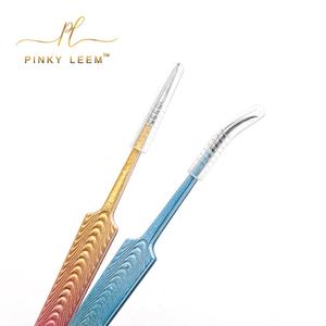 Pince à épiler à pointe en fibre Perfect Grip de Pinky leem, marque privée, 90 degrés, couleur, extension de cils, pince à épiler pour extensions de cils en volume rose - Product Image 3