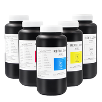 Encre UV LED Chaofa 500ML pour impression numérique à effets spéciaux, compatible avec EPSON 1390 TX800 L800