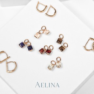 Pendientes Stella Accesorios 9K Oro Rosa Peso 0,83G Tamaño normal Joyería elegante Perfecta para chicas con estilo fresco y moderno - Product Image 5