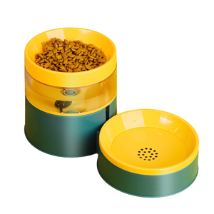 Cuenco de agua antideslizante automático para comida de mascotas, cuenco para mascotas de llenado automático Multicolor 2 en 1, cuenco para perros para alimentador de mascotas - Product Image 1
