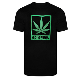 T-shirt col rond durable pour homme 100% coton T-shirt noir uni vierge de haute qualité imprimé de logo personnalisé - Product Image 1