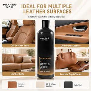 Crema Reparadora de Cuero para Asientos de Coche, Relleno de Grietas, Restaurador de Color, Nutritivo, Suave, para Interiores de Automóviles, Cuero de Fábrica, OEM, Venta al por <span class=keywords><strong>Mayor</strong></span>, Fraxen - Product Image 4