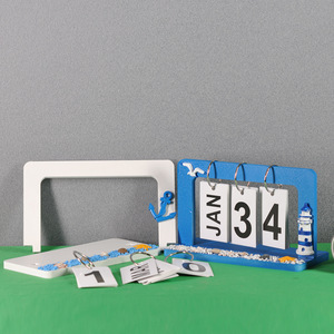 ลดกระหน่ำงานหัตถกรรมธรรมชาติสไตล์นอร์ดิกตกแต่งเรียบง่ายปฏิทินสร้างสรรค์สำหรับสำนักงานบ้านการศึกษาการตกแต่งห้องนั่งเล่น - Product Image 4