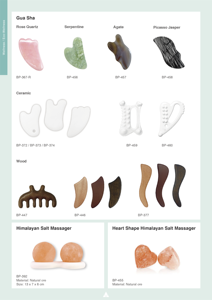 Outil de massage du visage en céramique Gua Sha de vente chaude pour la beauté du corps pour les soins du visage, des yeux et du cou avec logo personnalisé - Product Image 5