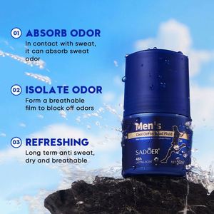 Desodorante en Barra Vegano Orgánico Natural con Sal Marina OEM, Desodorante Natural en Barra para Hombre, Fragancia Unisex, Secado Rápido, <span class=keywords><strong>Antitranspirante</strong></span> - Product Image 3