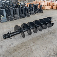 Macchina Trivellatrice a Coclea per Perforazione Roccia, Attrezzatura Ausiliaria per Escavatore, Perforazione Terrestre, Disponibilità Immediata