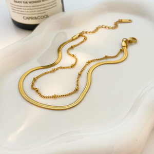 डबल लेयर नॉन फिडिंग टाइटेनियम स्टील के टखने चेन बेड चेन प्रीमियम भावना <span class=keywords><strong>2025</strong></span> नया मॉडल - Product Image 4