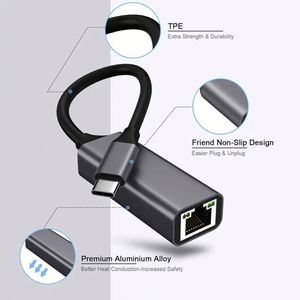 USB 3.0 ถึง 100/1000Mbps การ์ดเครือข่ายกิกะบิต RJ45 อะแดปเตอร์อีเธอร์เน็ตสำหรับเดสก์ท็อปและแล็ปท็อปและโน้ตบุ๊กและอุปกรณ์อื่นๆ - Product Image 6