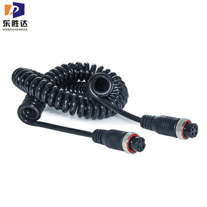 Tùy chỉnh cuộn cáp M16 kết nối 2pin để <span class=keywords><strong>10pin</strong></span> hàng không kết nối điện với 3pin 4pin 5pin 6pin 7pin 8Pin tùy chọn - Product Image 4