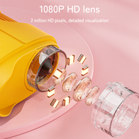 Suministro Directo de Fábrica, Juguetes Educativos, Microscopio para Niños de 1000X, 2.4 Pulgadas, 2MP, Microscopio Digital HD para Niños