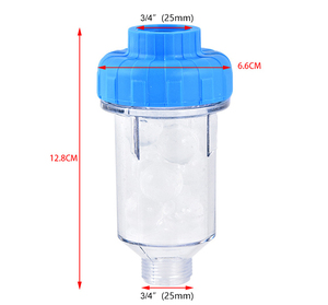 Carcasa de Prefiltro de Agua Manual para Uso Doméstico y Exterior <span class=keywords><strong>con</strong></span> Cristales de Polifosfato para Lavadora (Venta al Por Mayor) - Product Image 5