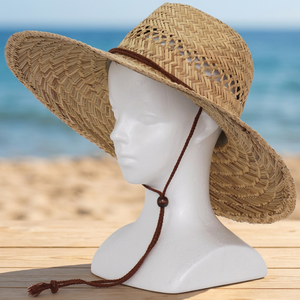 Celacanz Breathable Design Classic Wide Brim <b>Straw</b> Beach <b>Hat</b> P91-001 Outdoor Fishing Travel Casual for Hot and Humid Weather - Product Image 2