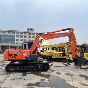 Excavadora de Cadenas Usada de Alta Calidad Japonesa ZX120 Hitachi, Componentes Centrales del Motor 95% Nuevos, Alta Potencia de Excavación, 1 Año de Garantía - Product Image 3