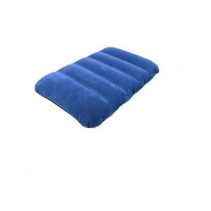 Inflatable Air <b>Pillow</b> Rectangle Solid Purple Polyester Cotton Minimalist Body Support Travel Camping <b>Pillow</b> - Product Image 6