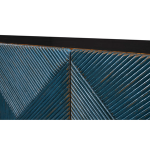 Mobile TV <span class=keywords><strong>in</strong></span> Legno Massello Stile Nordico Medievale, Vintage di Alta Gamma, Perfetto per l'Organizzazione <span class=keywords><strong>in</strong></span> Soggiorni o Camere da Letto - Product Image 4