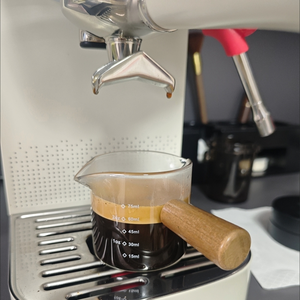 Taza medidora de café de borosilicato DE DOBLE <span class=keywords><strong>BOCA</strong></span>, taza de leche de 75ml, taza de leche de café - Product Image 6