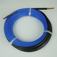 Kit de calefacción debajo del azulejo T-cable 120V-240V 12 W/m Perfecto para baño y cocina Cable eléctrico calentado T-cable 15 años de garantía