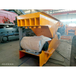 Chargeur vibrant électrique pour l'exploitation minière Taux d'alimentation réglables pour matériaux de construction Moteur de minerai d'industrie chimique de silicate - Product Image 3