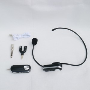 Sistema de <span class=keywords><strong>micrófono</strong></span> de auriculares inalámbricos portátiles, Mini transmisor de 3,5mm y 6,5mm para enseñar, mezclador de teléfono móvil, amplificador, <span class=keywords><strong>diadema</strong></span> - Product Image 1