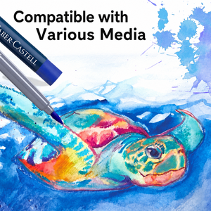 Crayons <span class=keywords><strong>de</strong></span> <span class=keywords><strong>couleur</strong></span> à l'eau <span class=keywords><strong>Faber</strong></span>-<span class=keywords><strong>Castell</strong></span> (en coffret métallique) pour l'art, le croquis et le <span class=keywords><strong>dessin</strong></span> - Product Image 4