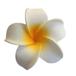 4/5/7//CM Frangipani Kopfschmuck EVA Simulation Hawaiian Frangipani Blumen