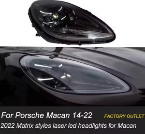 Phare avant AURON à faisceau quadruple CSP LED 12V 6000K 36W 6000 Lumens Haute Puissance Nouveau pour Macan 2018-2022 958.2 Rétrofit Universel - Product Image 2