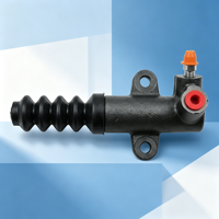 HZHX Kupplungsnehmerzylinder-Baugruppe S089-41-920 für Bongo E-Serie 929, gerader Zylinder, 2-Bolzen-Flansch, 3/4 Zoll Bohrung, roter Anschluss