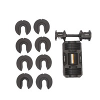 Ensemble d'haltères réglables professionnels 12.5KG/27.5LB poids d'entraînement de fitness pour hommes Logo personnalisé acier fonte 90lb