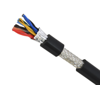 4 conducteurs 0.5mm 0.75mm 1.5mm 2.5mm 4mm 6mm 24 Awg Fil électrique à conducteurs multiples Flexible Cu/pvc Rvvp Câble blindé à conducteurs multiples