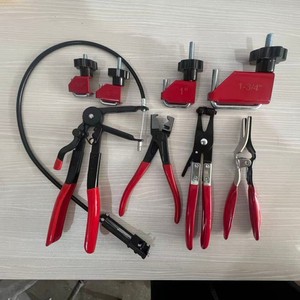Ensemble d'outils de réparation automobile 8 pièces avec pinces, étui souple, acier à haute teneur en carbone pour l'entretien automobile - Product Image 4