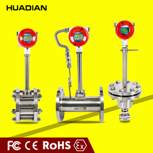 Medidor de flujo másico de <span class=keywords><strong>Gas</strong></span> Lpg de 2 pulgadas para vapor y aire comprimido 4-20mA Hart Pulse Ip65 Vortex Flujómetro para nitrógeno aire Co2 carbono - Product Image 1