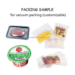 Auto Industrial Gas Flushing Carne Comida Piel <span class=keywords><strong>Mapa</strong></span> Bandeja Cámara Sellador al vacío Máquinas de sellado de embalaje - Product Image 5