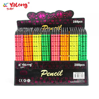 Yalong personnalisé école papeterie crayons noirs professionnel croquis mixte Hb crayons ensemble pour les enfants