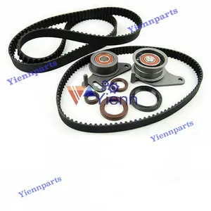 4D56 Timing Belt Kit For Mitsubishi Diesel Engine Parts Fit Construction Machinery Wheel Loader Excavator Tractor