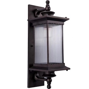 โคมไฟติดผนังภายนอกแบบ LED สไตล์เรโทร แถบยาว วัสดุเหล็ก IP65 แสงวอร์มไวท์ 3500K รับประกัน 10 ปี สำหรับสวน ระเบียง ทางเข้าบ้าน - Product Image 6