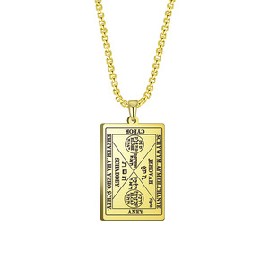 Sigillo del Mistero dei Secondi Libri di Mosè, Talismano per il Potere Finanziario, Sigillo della Fortuna, Amuleto, Collana della Ricchezza per Uomini e Donne - Product Image 6