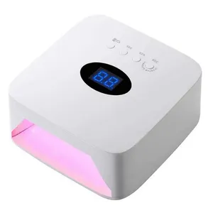 Lampe de séchage pour ongles LED sans fil rechargeable 54W, lumière UV professionnelle pour le séchage du vernis à ongles en gel - Product Image 5