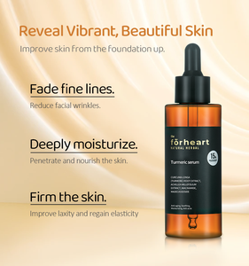 Siero Viso all'Acido Kojico, Curcuma e Niacinamide 80ml, Anti-Acne, Sbiancante, Anti-Macchie Scure, Siero per la Cura della Pelle - Product Image 3