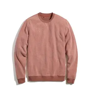 Sudadera Extra Grande Retro para Hombre, Cuello Redondo, 80% Algodón, 20% Poliéster, Felpa, Ropa Urbana, Invierno, Informal, OEM, Marca Privada - Product Image 1