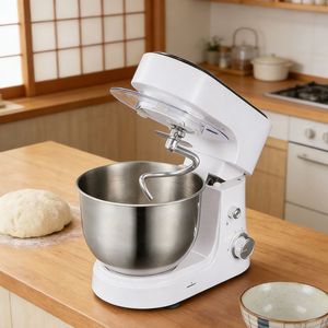 Nouveaux modèles de <span class=keywords><strong>robot</strong></span> pâtissier électrique avec moteur AC 600W, 6 vitesses, bol de 6,5L pour la cuisine domestique et la boulangerie - Product Image 6